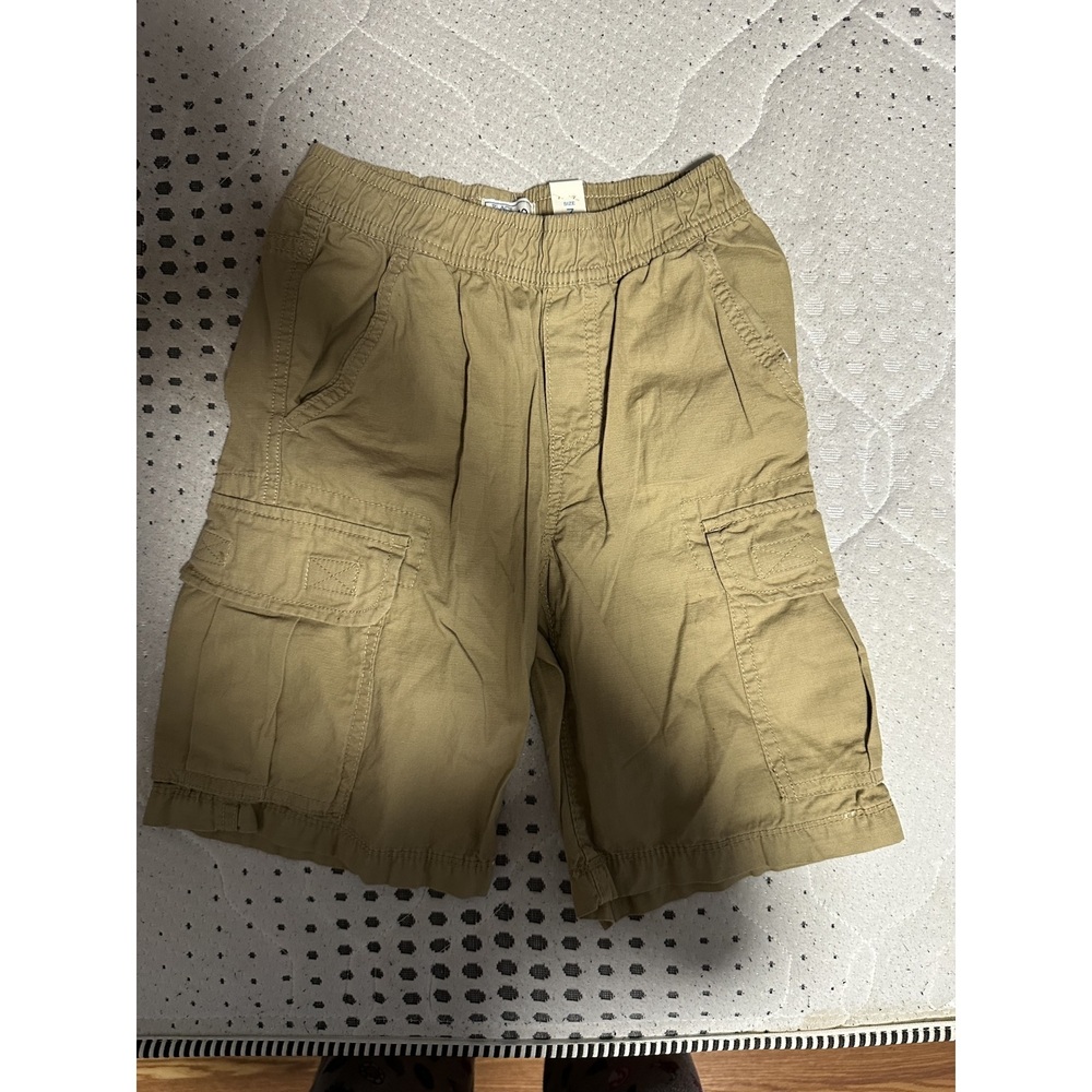Tan cargo Boys Cargo Shorts